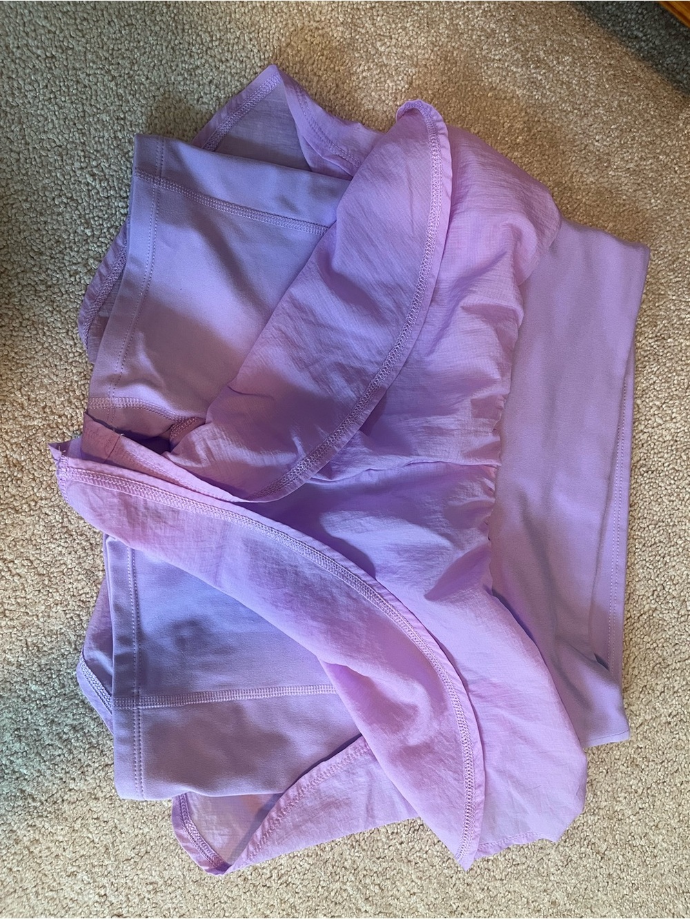 all in motion Light Purple Women's Athletic Shorts with built-in spandex - Picture 3 of 4